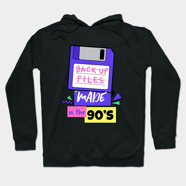 Made in the 90's - 90's Gift Hoodie by WizardingWorld
